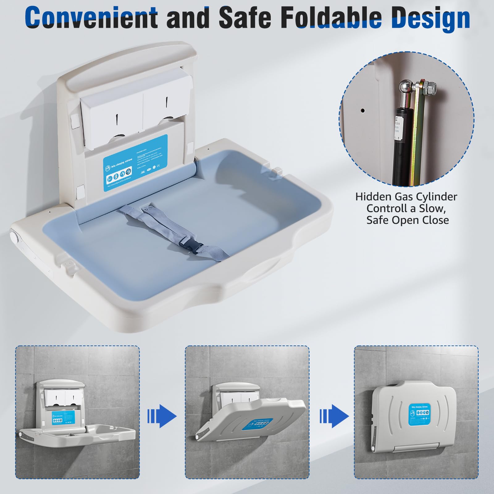 DutyWorks premium HDPE surface feels smooth and cleanable for quick sanitation