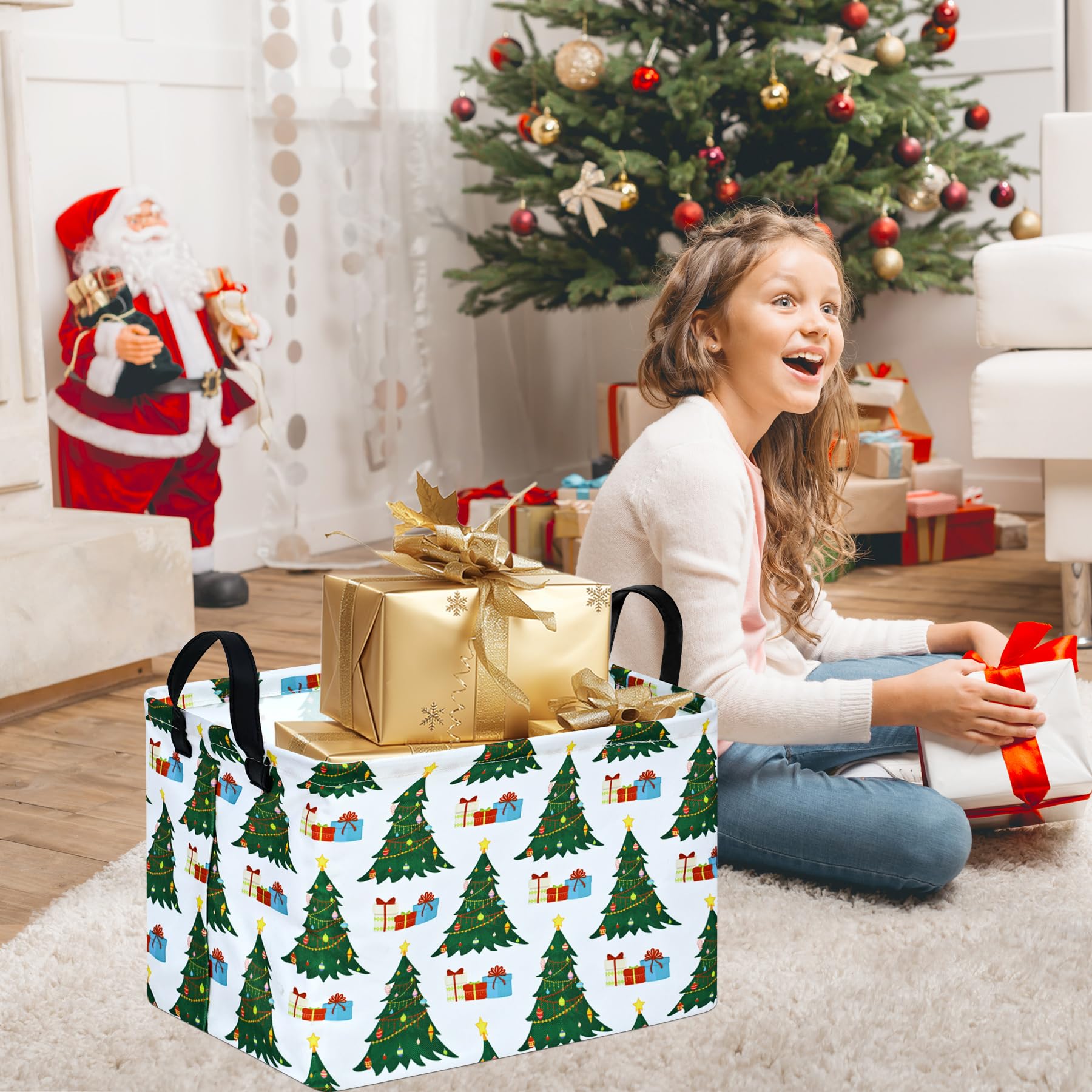 DUYI Large-capacity basket designed to hold essentials, from toys to clothes.