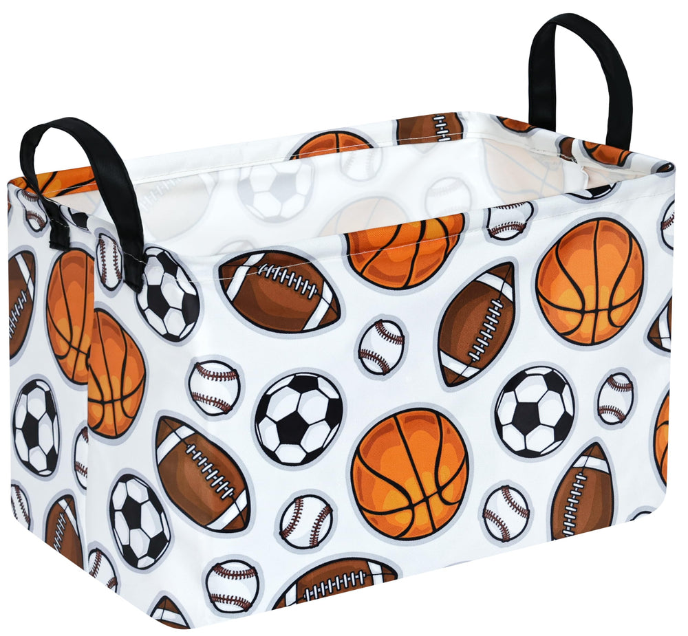 DUYIY rectangle gift storage basket foldable for easy transport and versatile room organization.