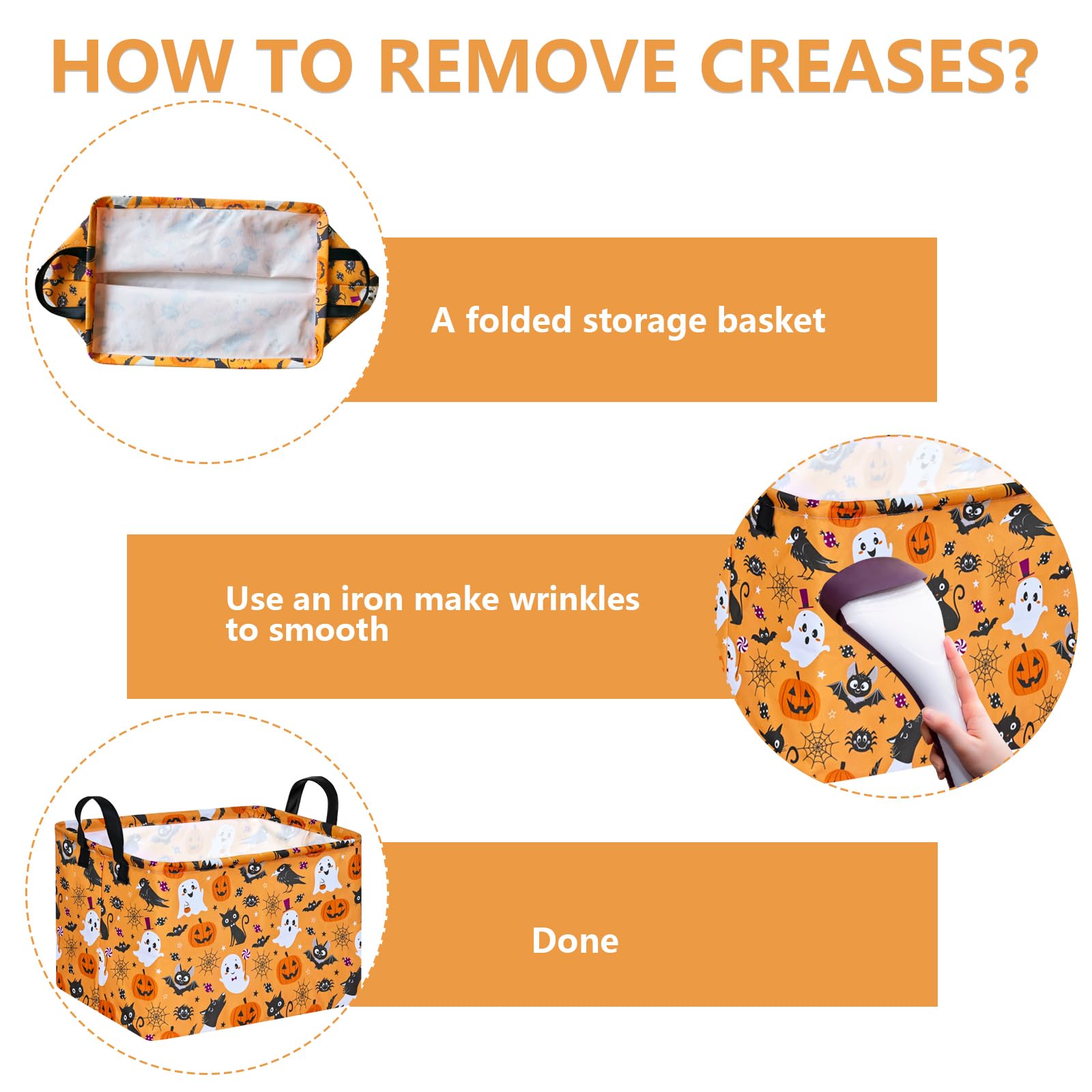 DUYIY rectangle gift storage basket in living room organizing toys and blankets.