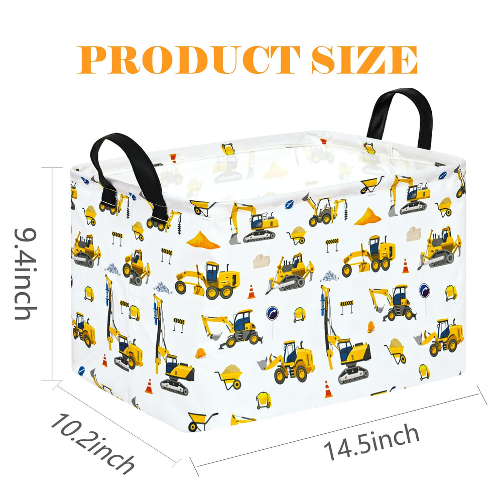 DUYIY rectangle gift storage basket material closeup highlights waterproof canvas and durable handles