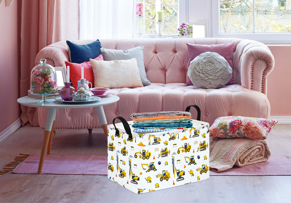 DUYIY rectangle gift storage basket for nursery use keeps essentials neatly at hand