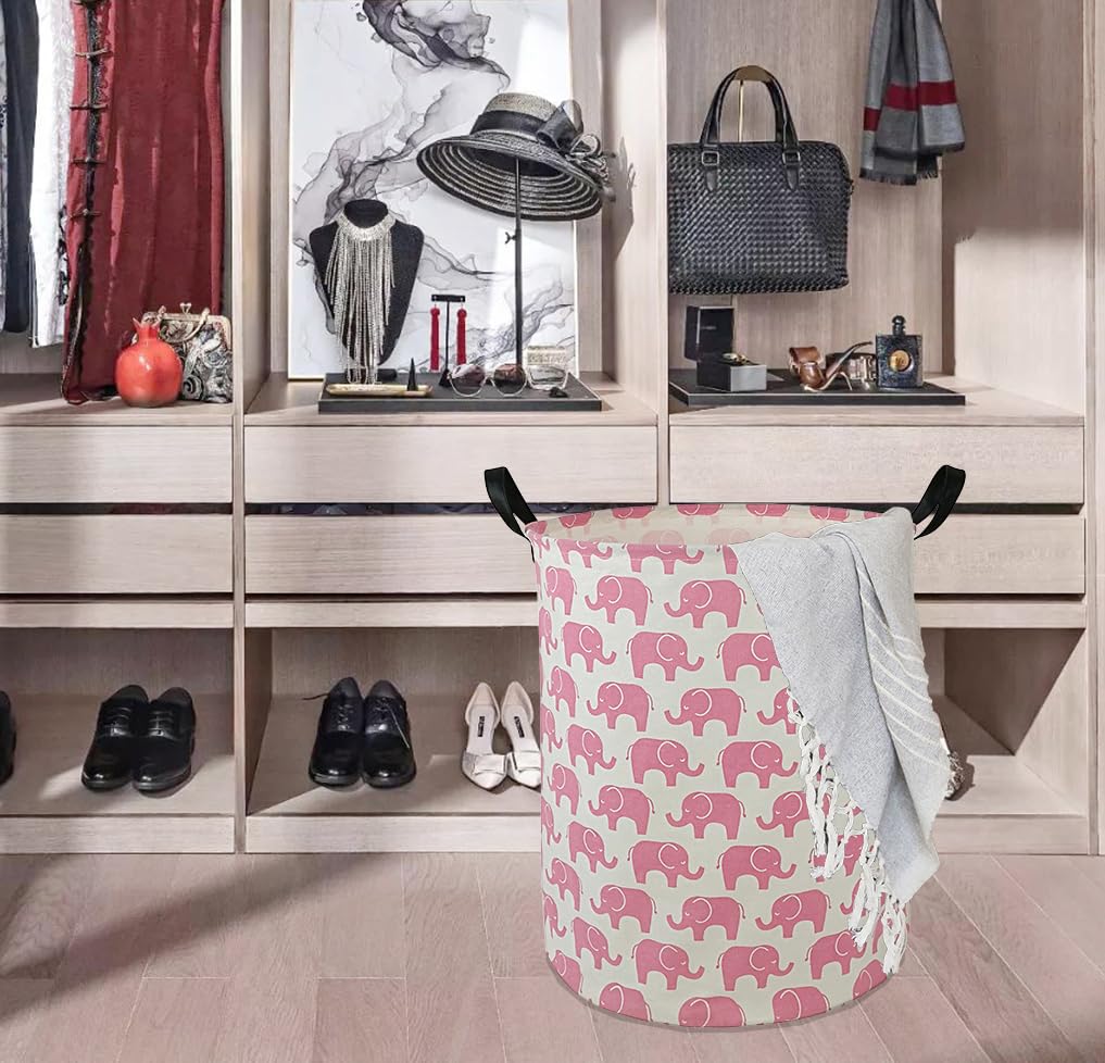 DUYIY round laundry hamper toy storage highlights convenient access and clutter reduction