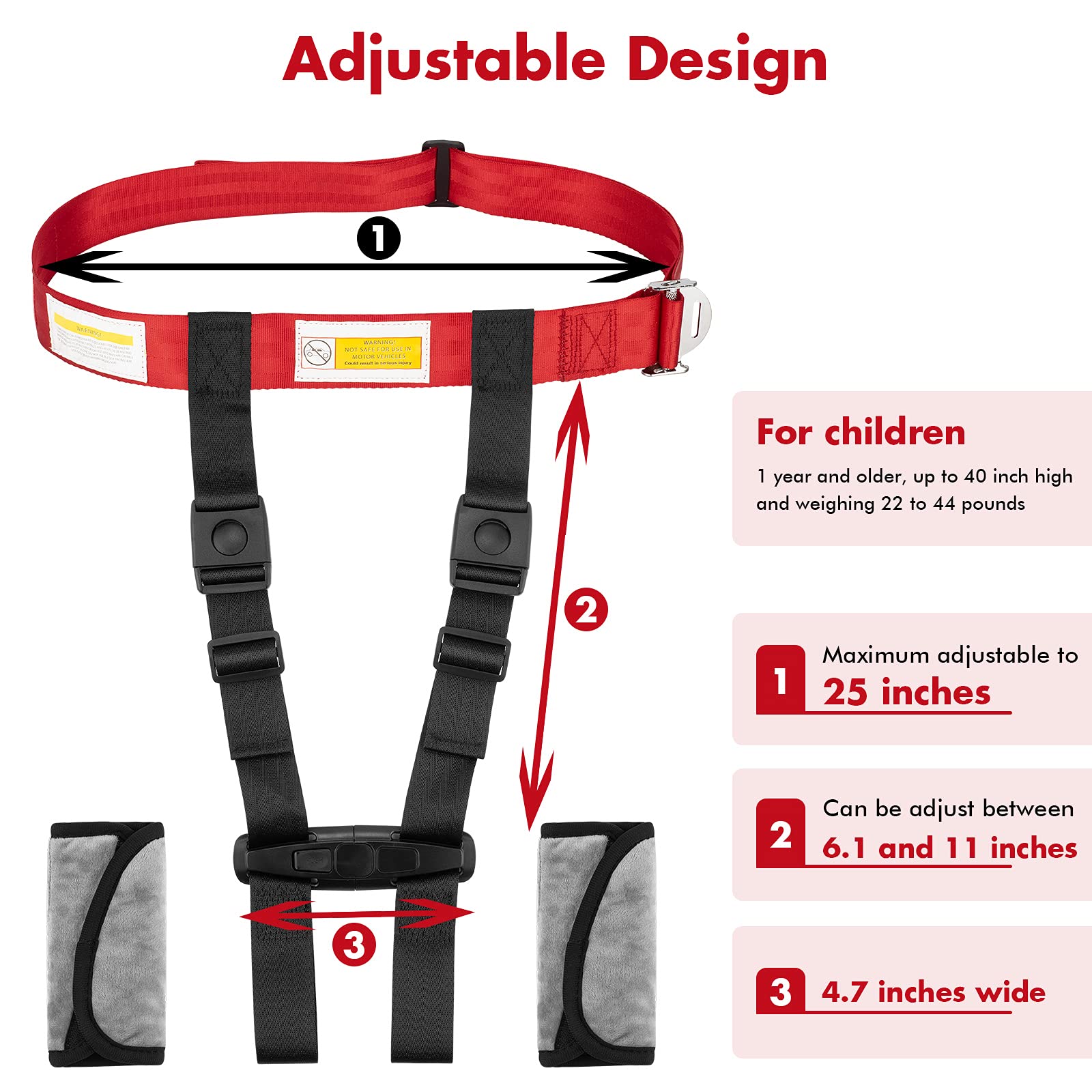 Duythy harness stored in a compact bag for travel.