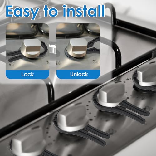 Dvvsav heat-resistant knob locks withstand up to 170°C during cooking.