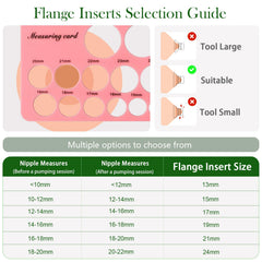 Dwelio flange 19mm insert helps accommodate changes for smoother pumping.