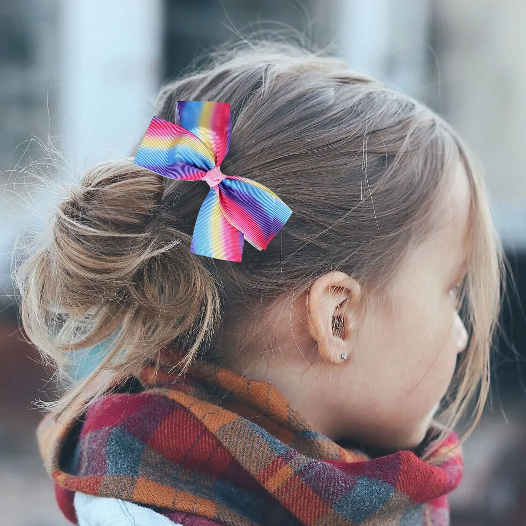 Dwenarry 5-inch bows ideal for toddlers and kids