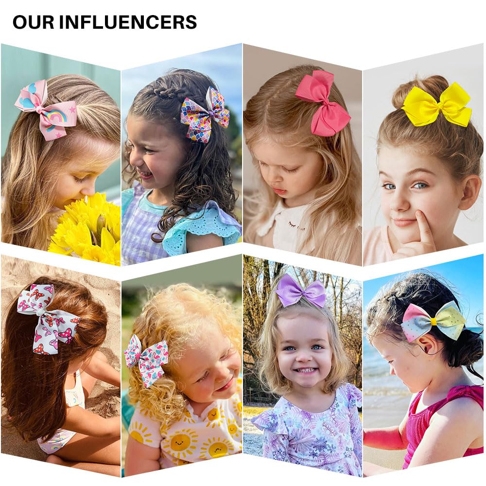 Dwenarry pink solid bow clip for soft versatile hair accents