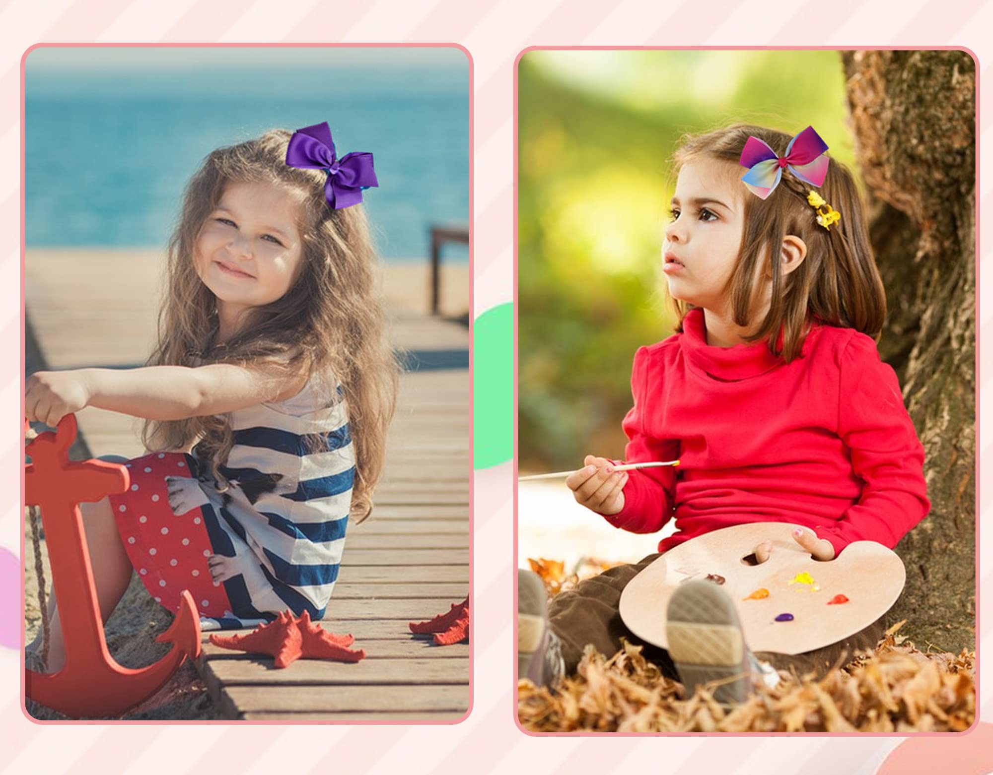 Dwenarry yellow sunshine bow clip brightens looks for any day