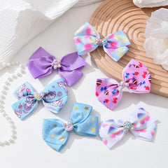 Dwenarry 5-inch bows fit most girls for versatile hairstyles