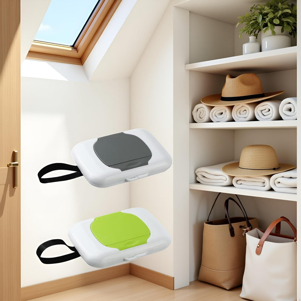 Dwuww hanging strap allows stroller attachment for hands-free use