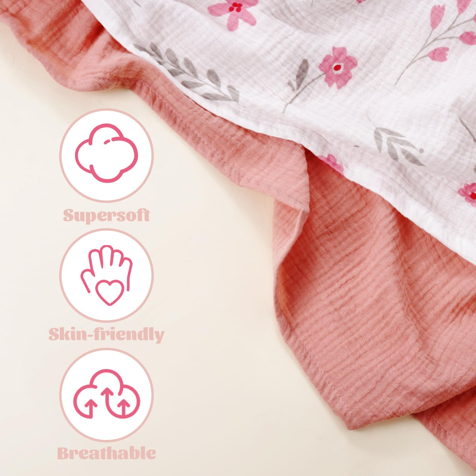 DXGSHSA nursing cover dual prints set for versatile daily styling and privacy.