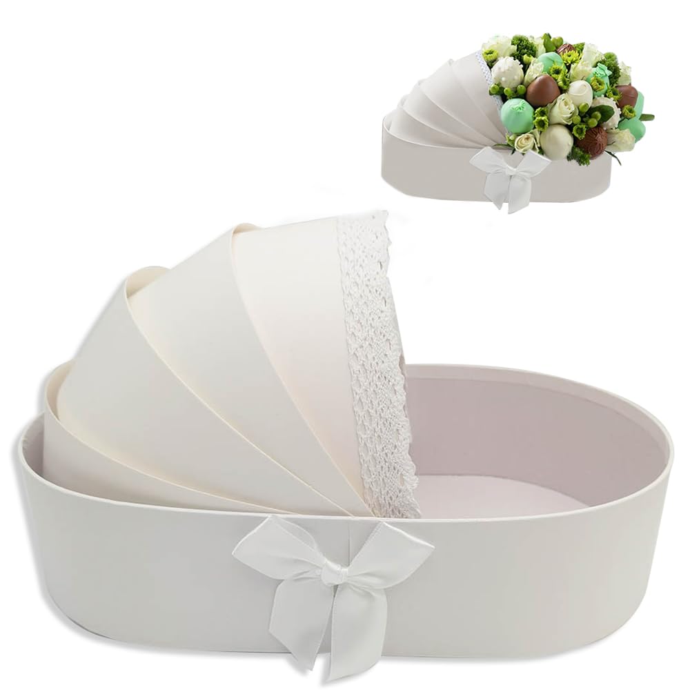 Dylcypheria baby gift basket empty cardboard front view showcases versatile gift presentation ideas