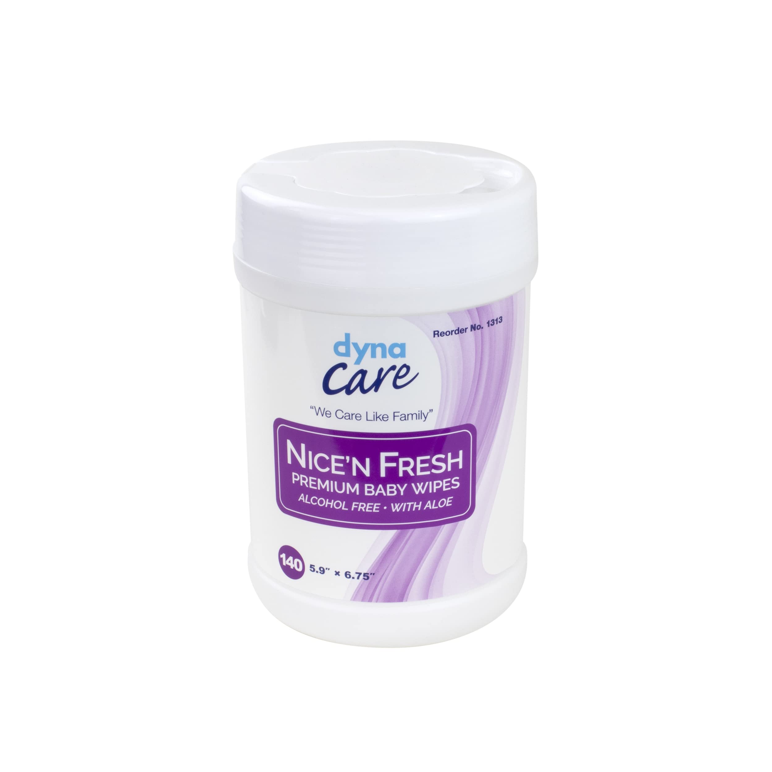 Dynarex Nice'n Fresh scented wipes offer a refreshing option after messes.