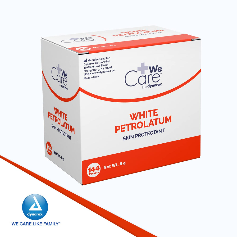 Dynarex white petrolatum bulk packaging for clinics and schools