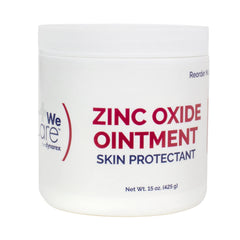 Dynarex zinc oxide ointment jar front for gentle diaper rash support