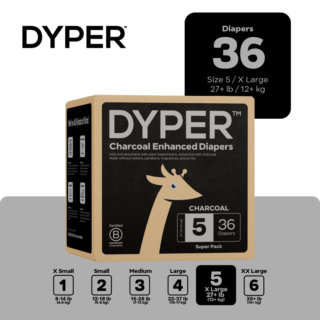 DYPER 3D embossed inner liner shows softness and secure fit for active babies.