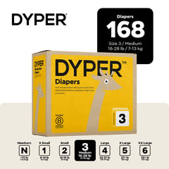 DYPER bamboo viscose plant-based layers close-up highlight gentle skin comfort.