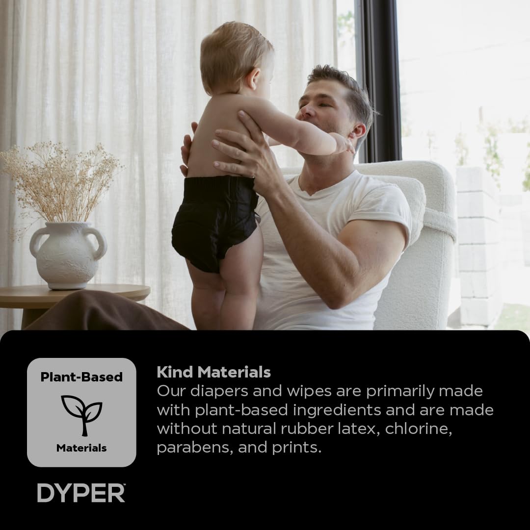 DYPER cloth-diaper alternative use during swaddling and potty training