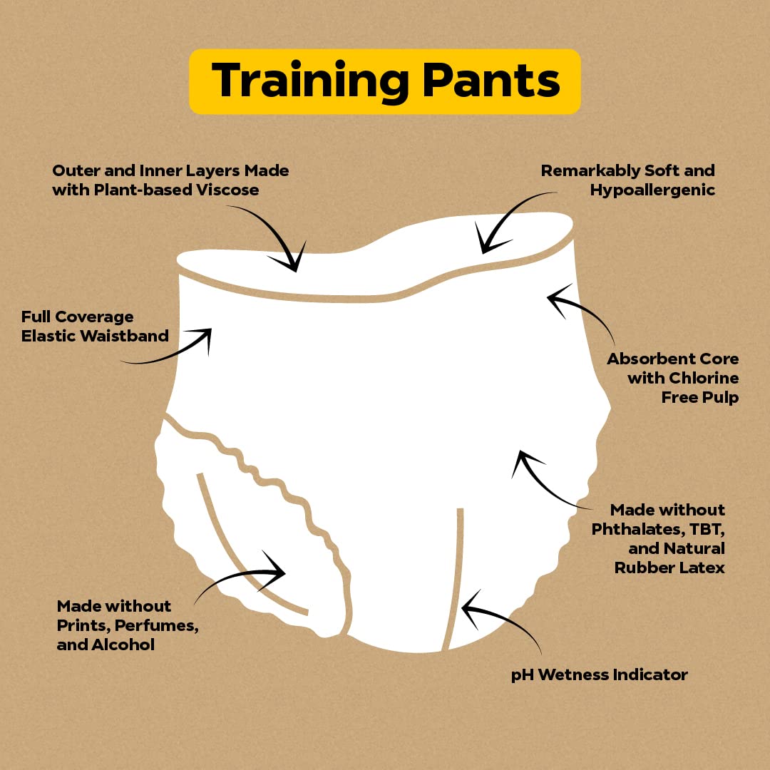 DYPER Toddler Training Pants 3T-4T gentle on sensitive skin