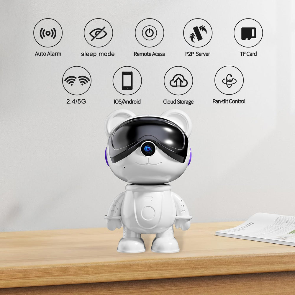dzcctvipc Cute Bear 5G dual-band keeps stable connection