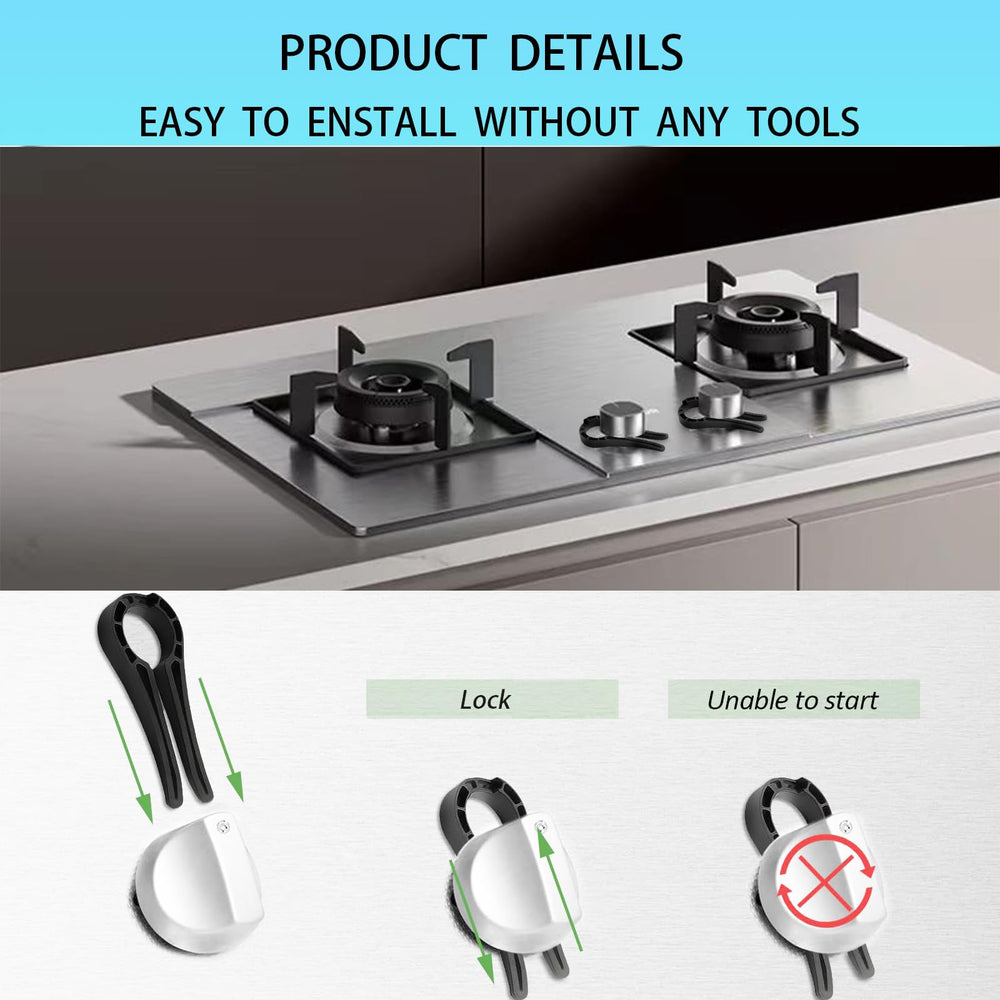 dzdxdzsw stove knob lock gap measurement illustrates proper fit for safety