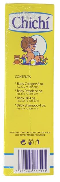E de B Chichi Kit baby powder 8oz offers a soft breathable feel for comfortable skin.