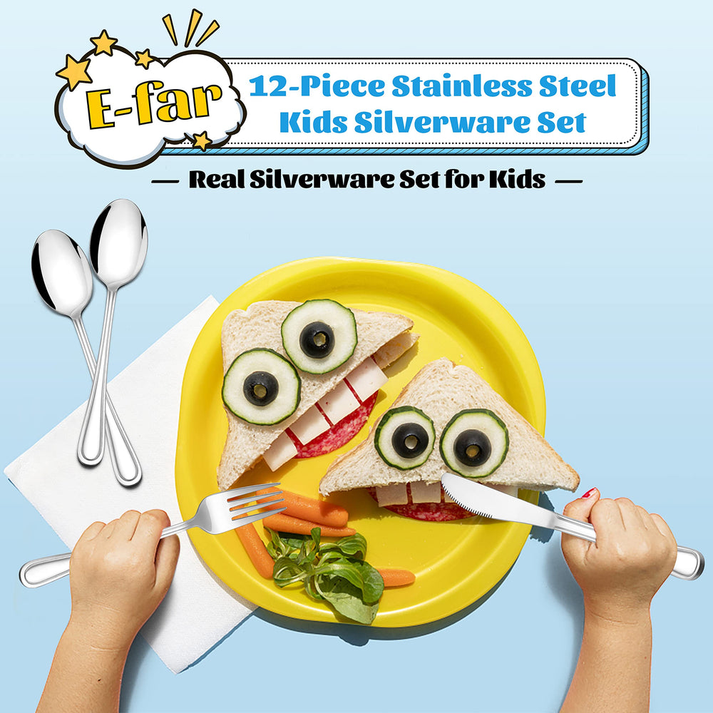 E-far utensils suited for meals and lunchboxes, versatile everyday use