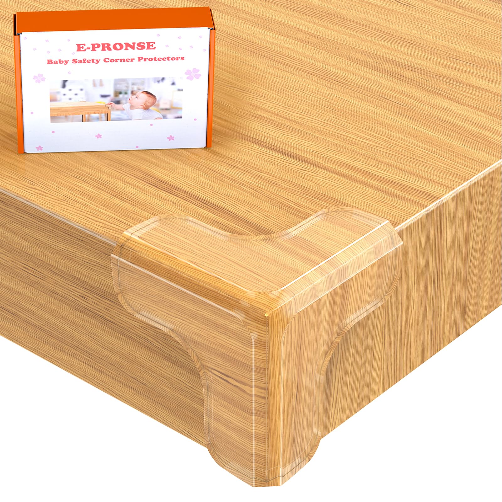 E-PRONSE corner protector demonstrates 1.6-inch coverage for safer furniture edges