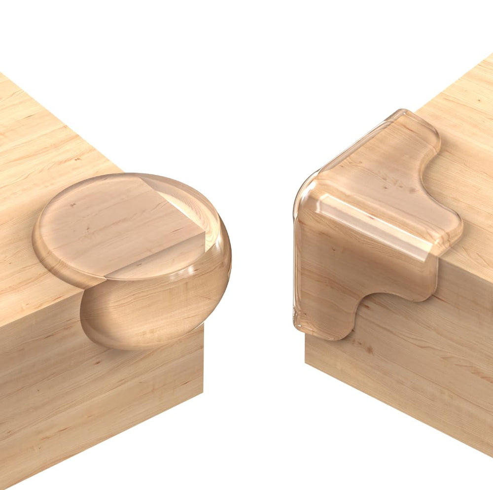 E-PRONSE corner protector pack shows setup for easy baby-proofing and quick installation.