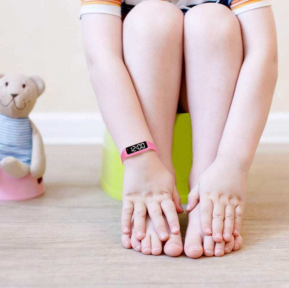 e-vibra pink display with LED and long battery life for day-long use