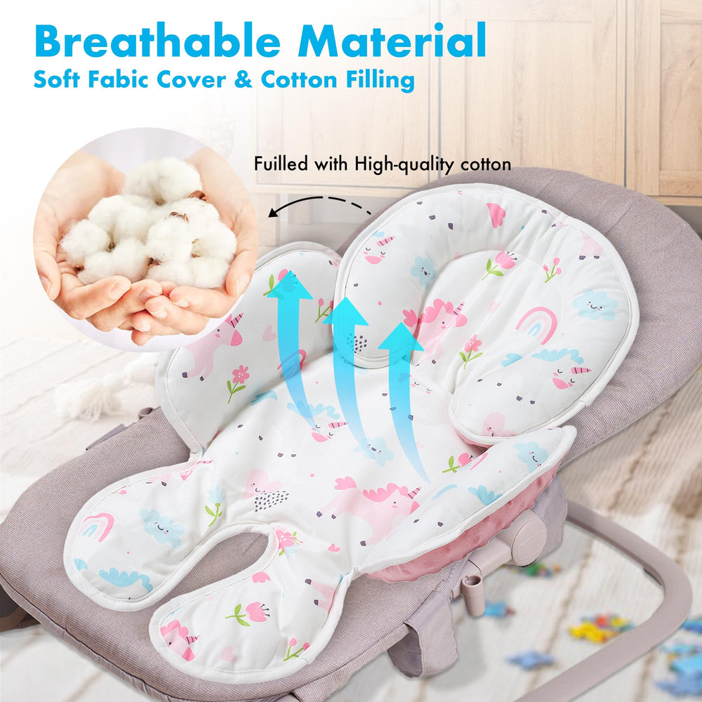 E1F1NN DOT lightweight baby cushion is easy to carry for on-the-go comfort.