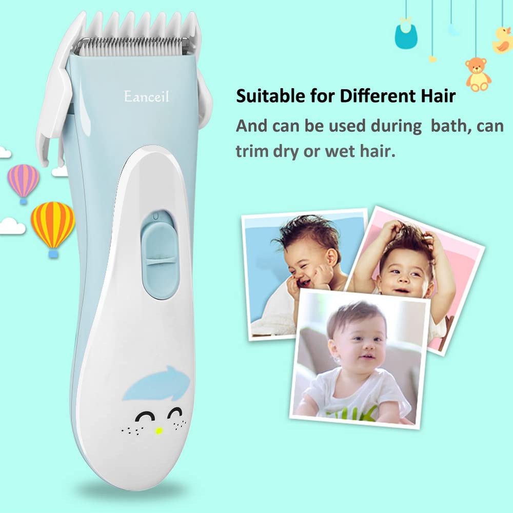 Eanceil Baby Hair Clippers 28-teeth unit for smoother cuts.