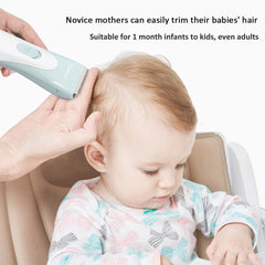 Eanceil Baby Hair Clippers round-cutting unit for safer edge.