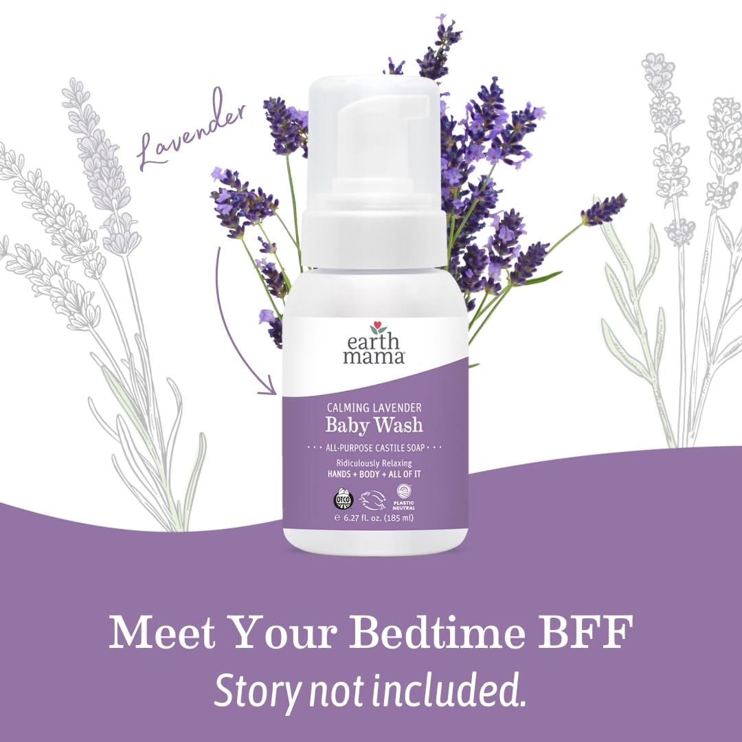 Earth Mama Calming Lavender Baby Wash used as non-toxic kitchen cleaner when diluted