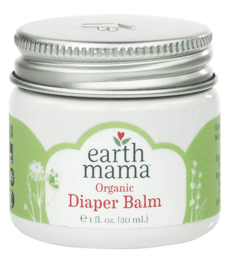 Earth Mama Newborn Care Set packaging, convenient five-piece bundle perfect for gifting.