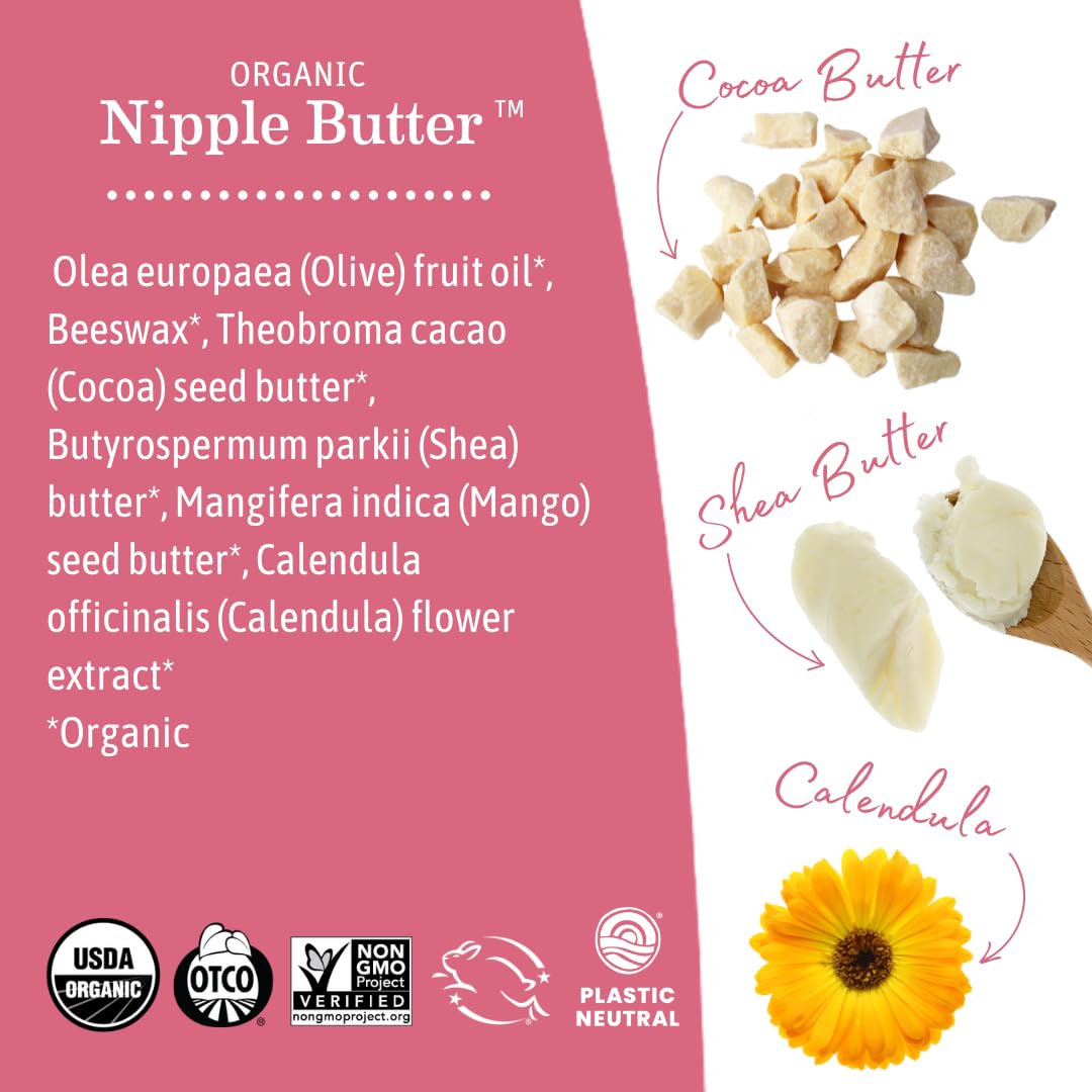 Nipple Butter used during breastfeeding scene for comfort