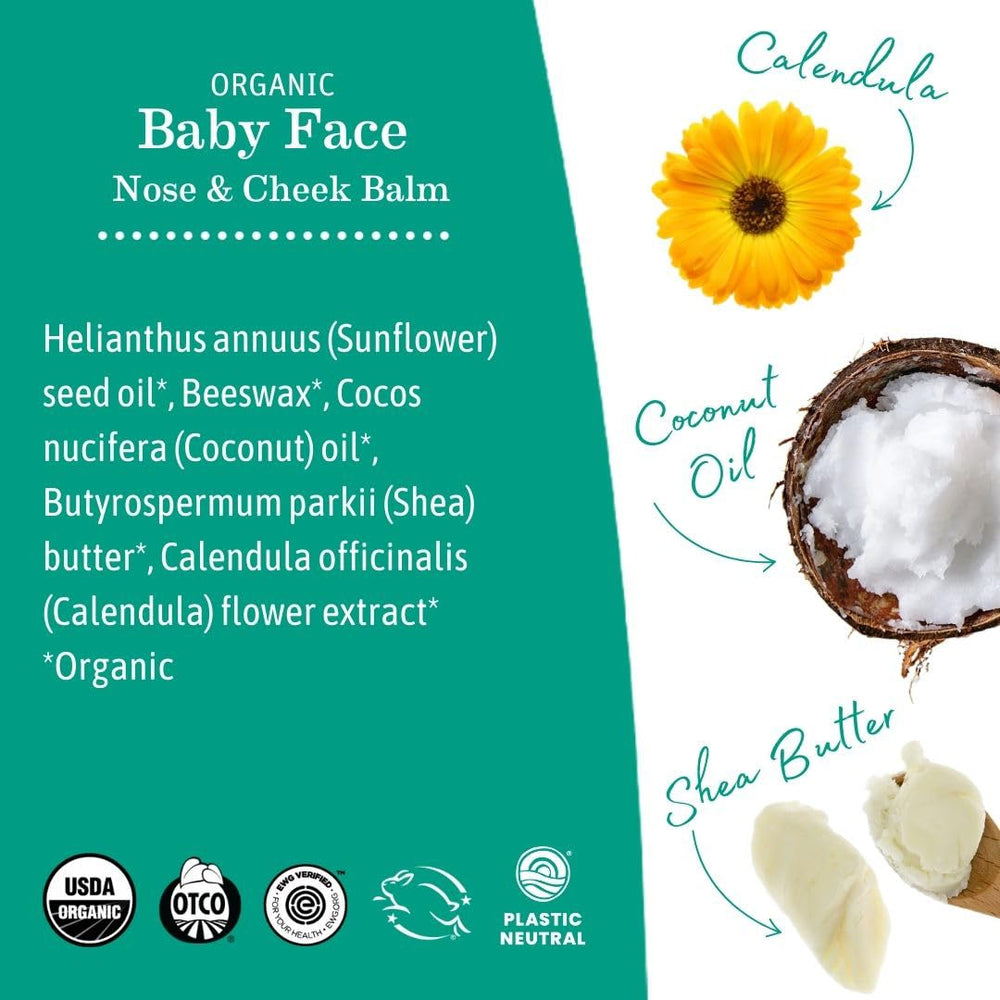 Earth Mama calendula and coconut oil ingredients for natural care