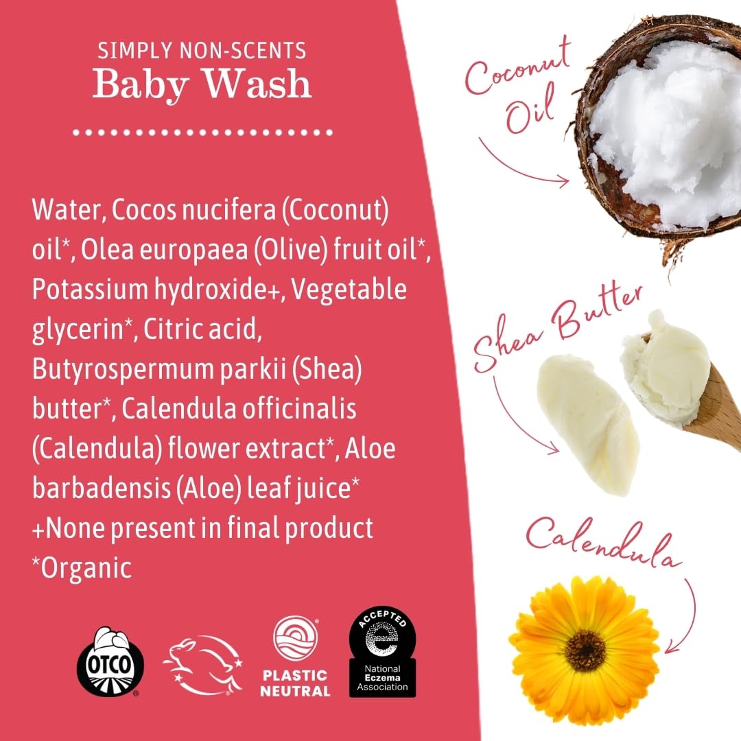 Earth Mama Sweet Orange Baby Wash newborn-safe option for the whole family