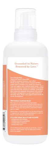 Earth Mama Sweet Orange Baby Wash nursery bath scene showing calm routine.