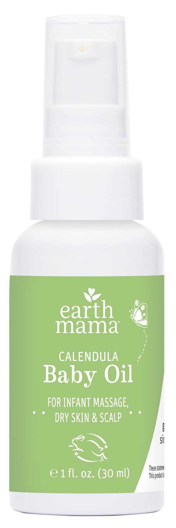Earth Mama Sweet Orange Castile Baby Wash bottle, mild cleansing for bath time.