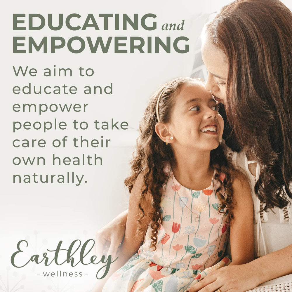 Earthley Wellness Teeth Tamer box and bottle for daily teething relief at home.