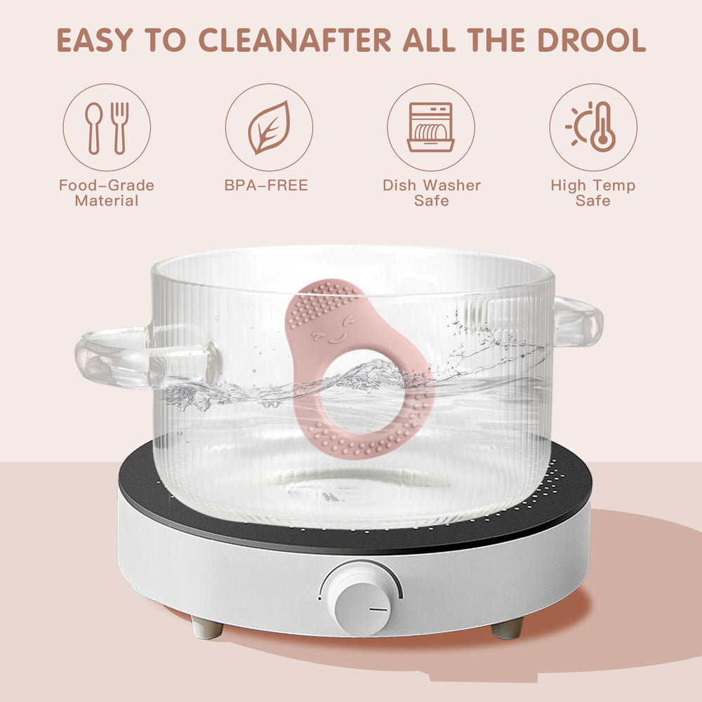 Eascrozn avocado teether dishwasher safe for easy cleaning