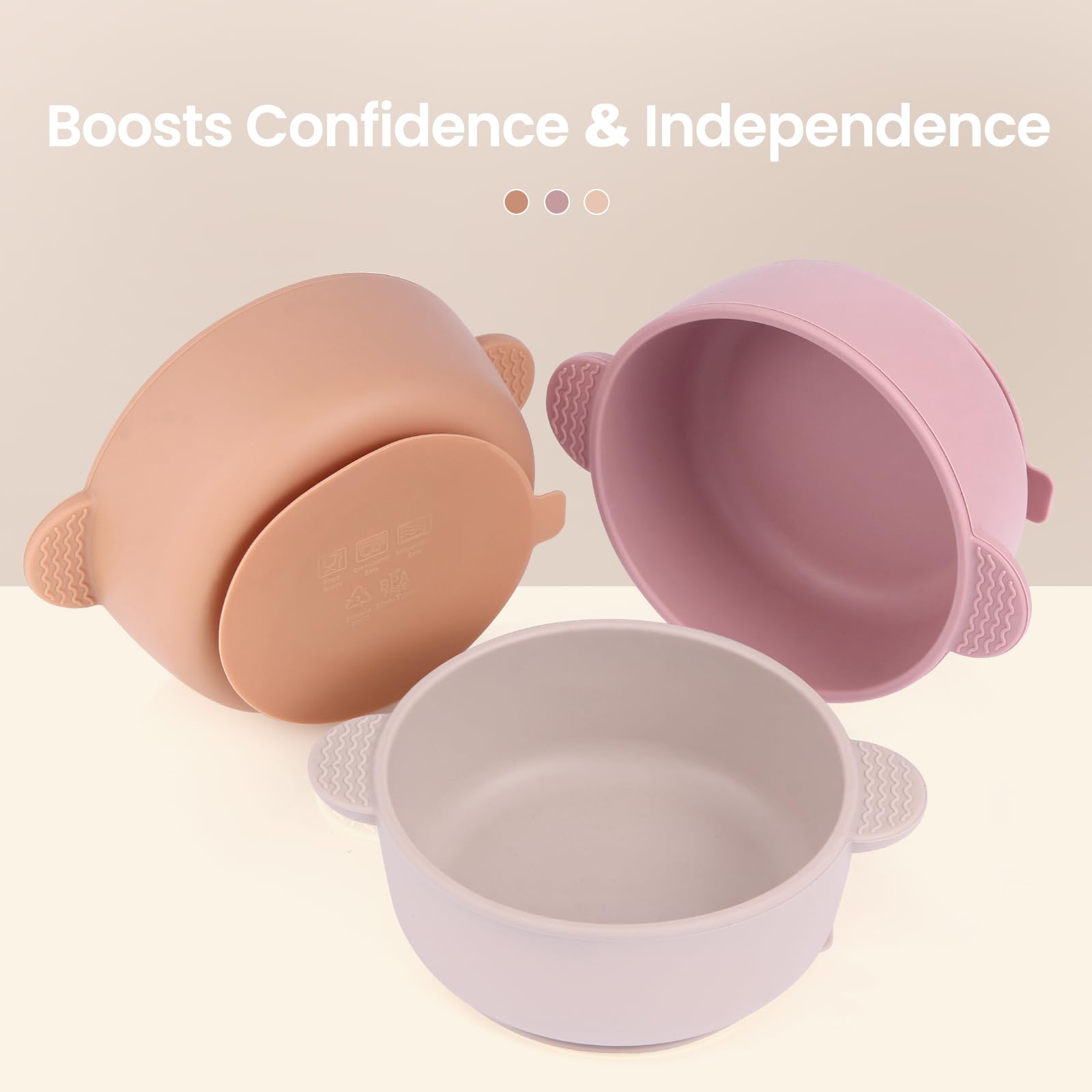 Eascrozn BPA-free material ensures safe exploration for self-feeding