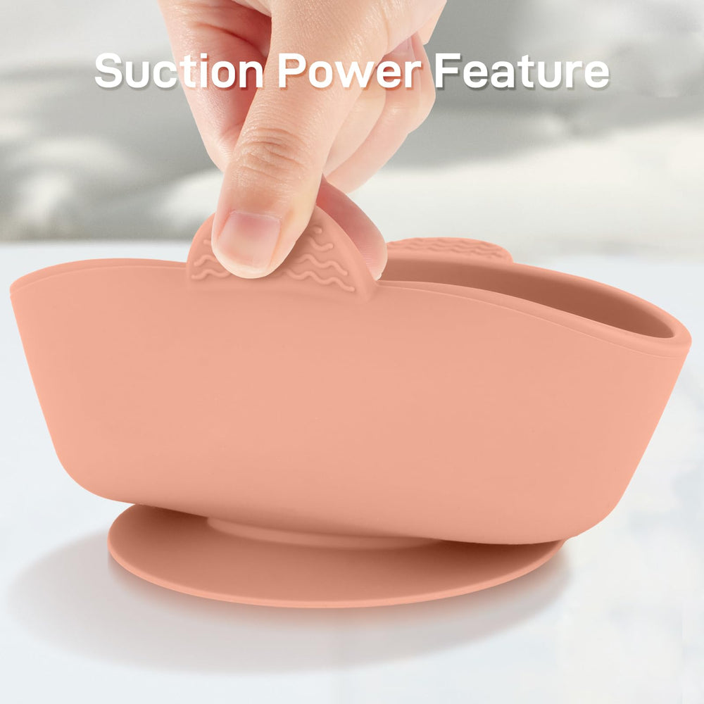 Eascrozn microwave-safe bowls warm foods quickly for toddlers