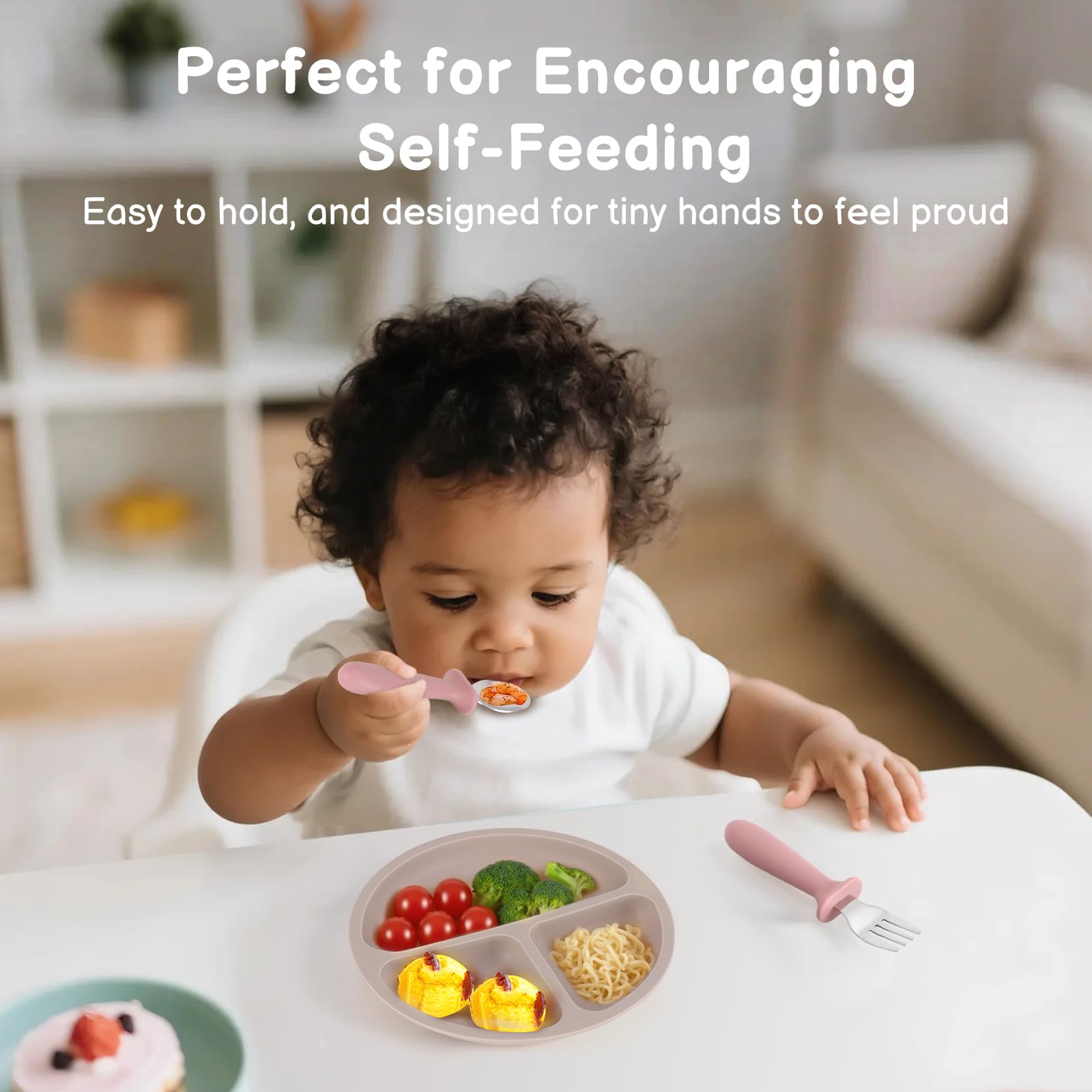 Eascrozn bright meal colors make family dining more engaging.