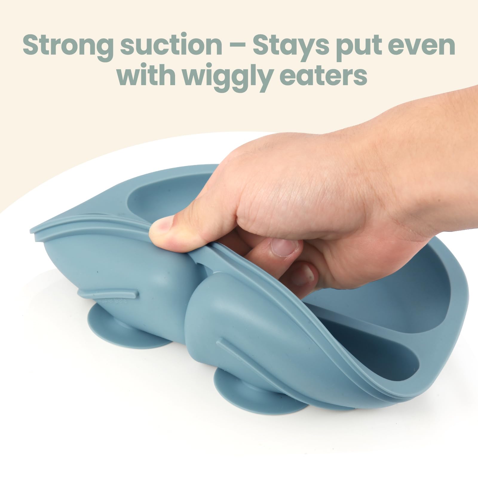 Eascrozn colorful toddler utensils encourage exploration of new foods at mealtime.