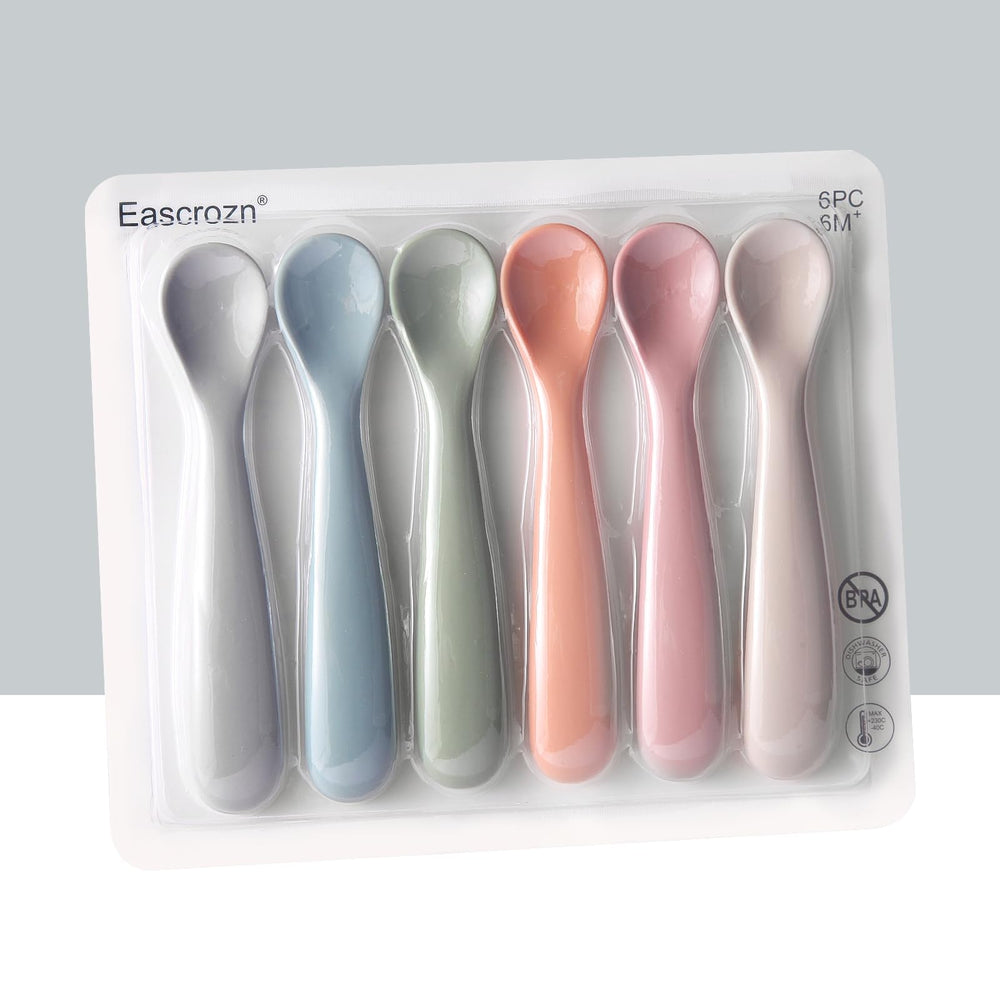 Eascrozn colorful spoon collection enhances mealtime routines.
