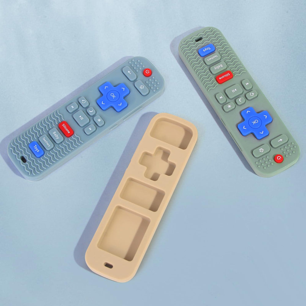 Eascrozn infant remote teether makes a gift idea for new parents.