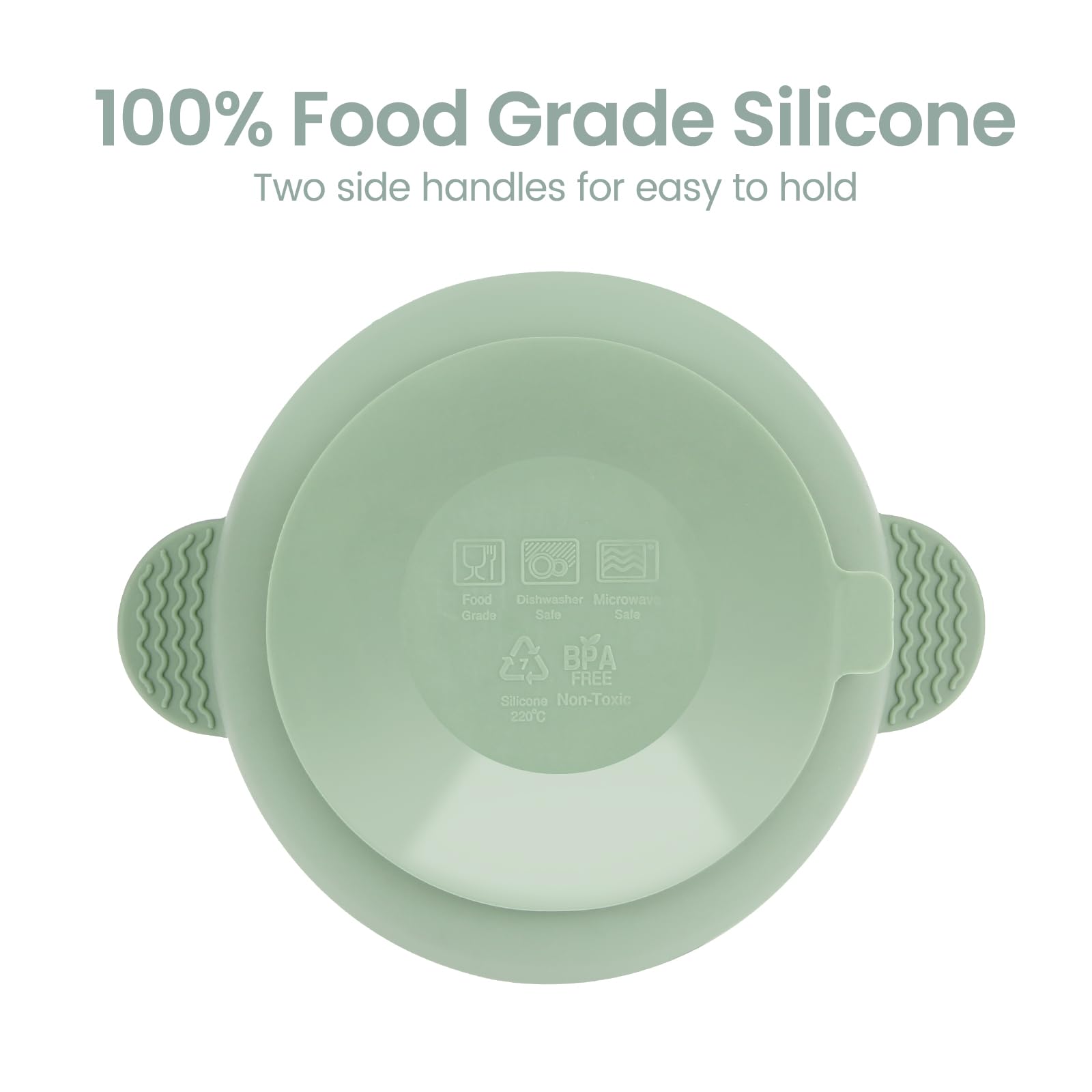 Eascrozn mealtime mess-free dining setup on a table